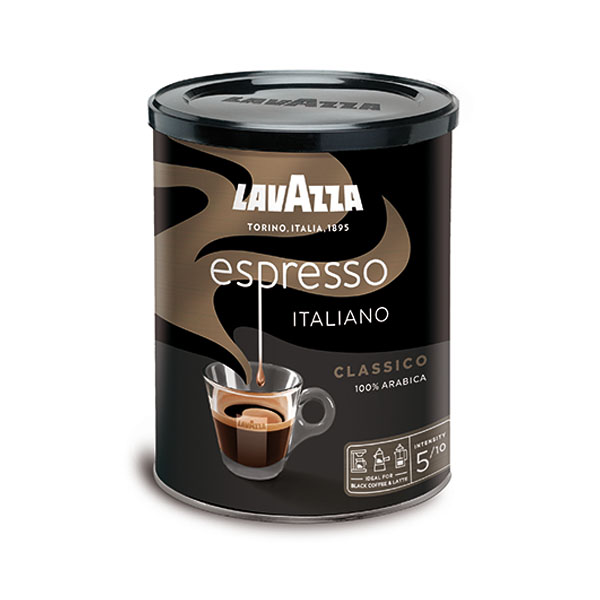 Lavazza - Caffe Espresso - 250 г мляно в кутия